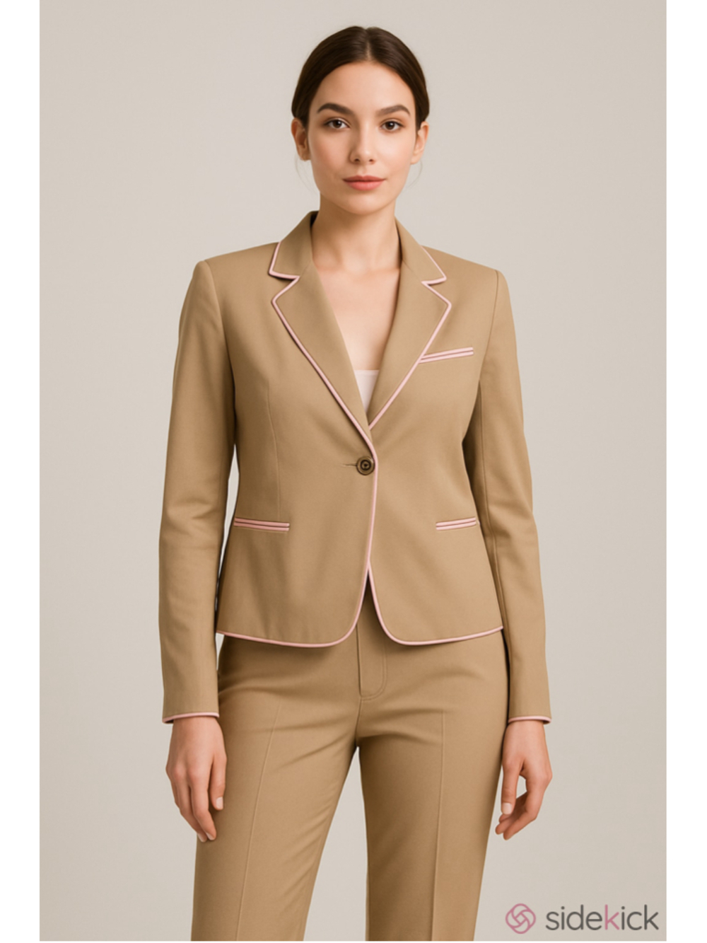 Vintage NWT Karen Kane Suit: Jacket Extra Large Pants 12 Country Club Mod K1